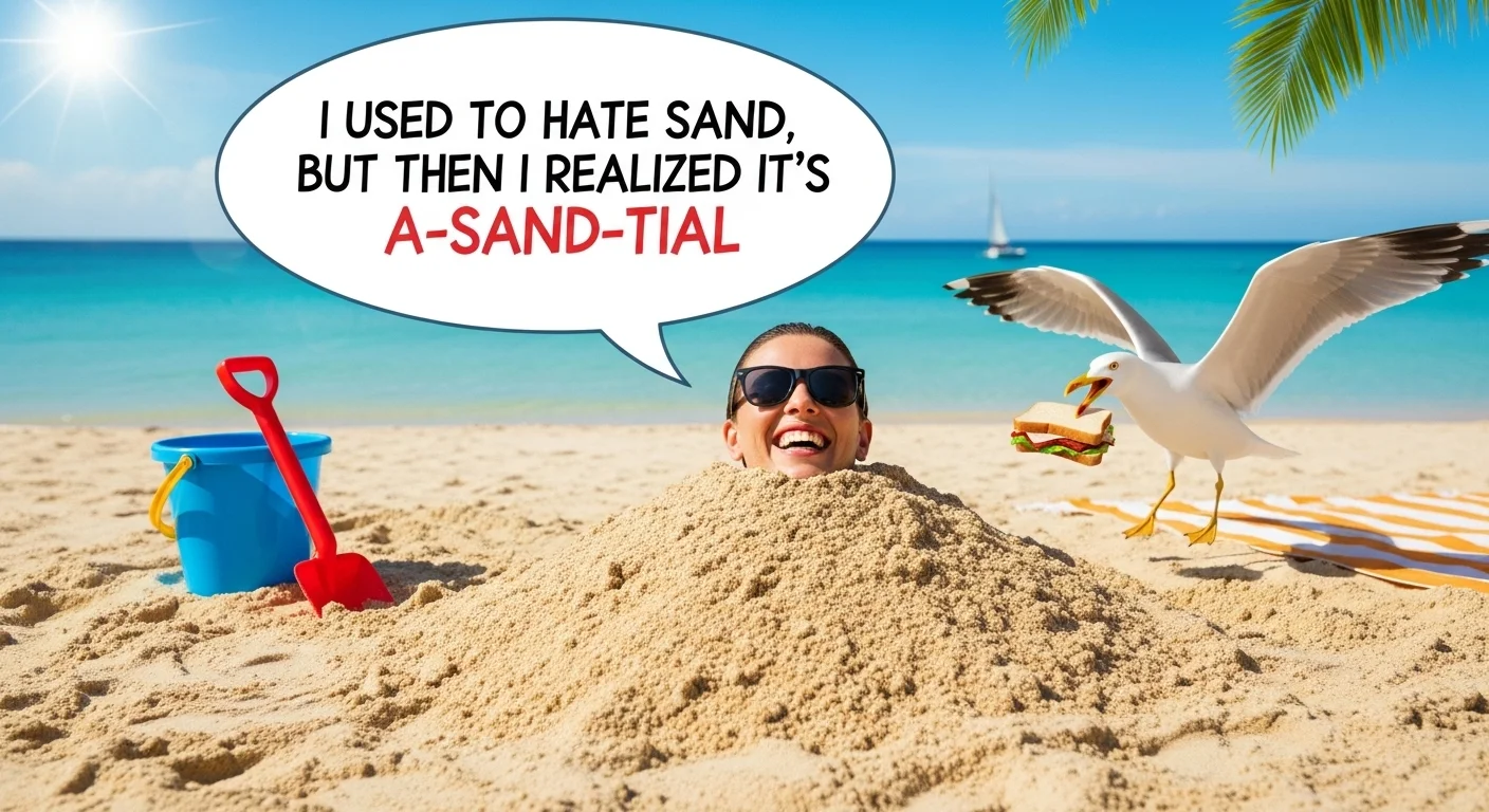 Beachy Sand Jokes