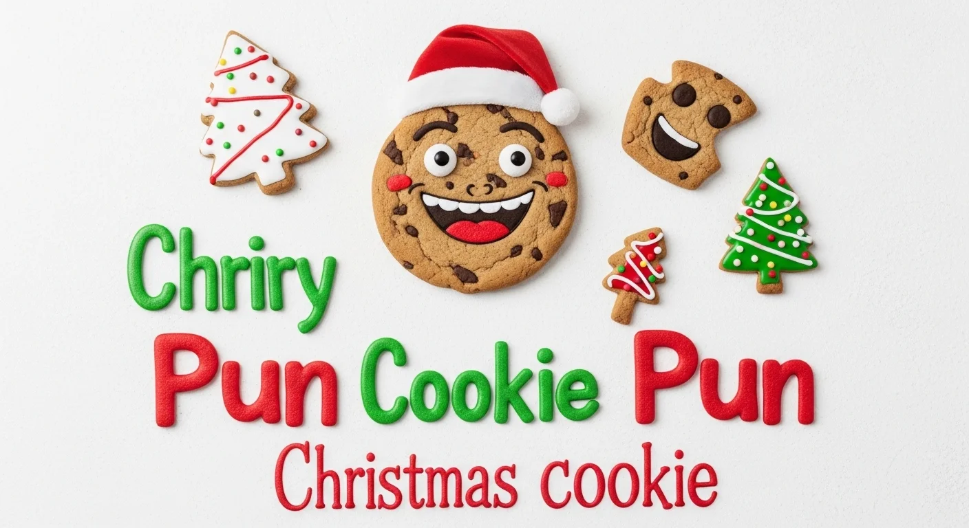Christmas Cookie Caption Puns