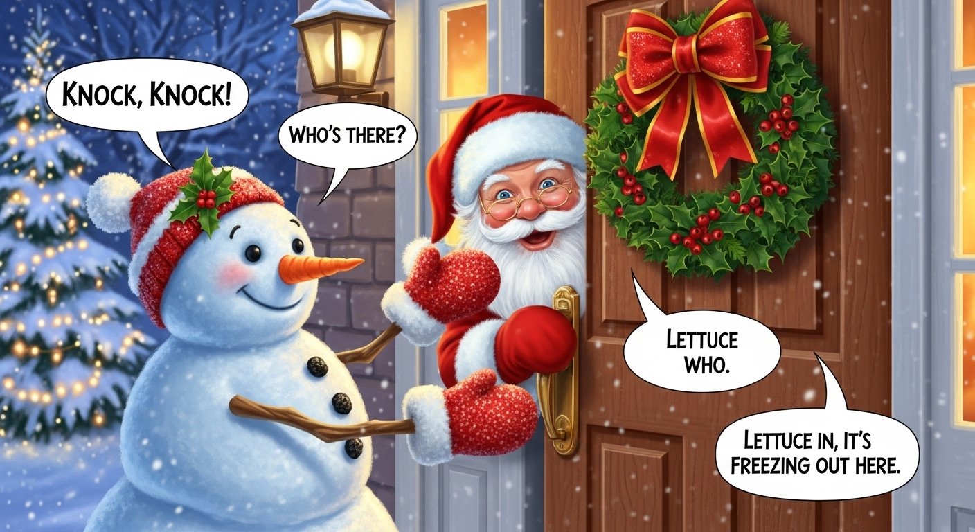 Christmas Party Knock Knock Fun
