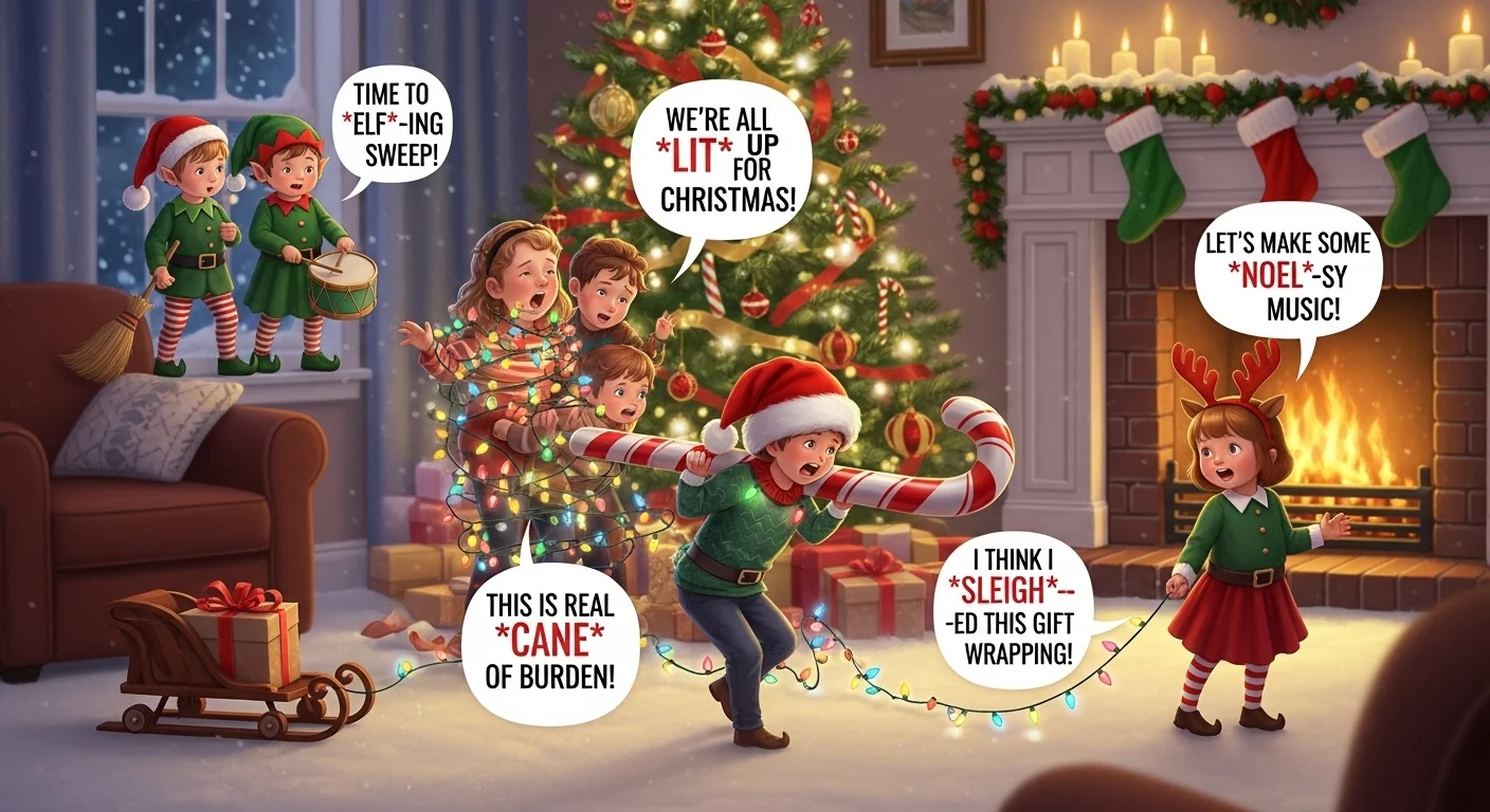 Christmas Santa Puns