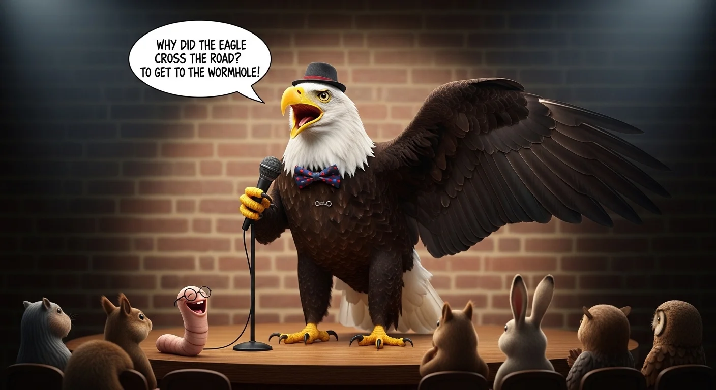 Eagle Caption Jokes
