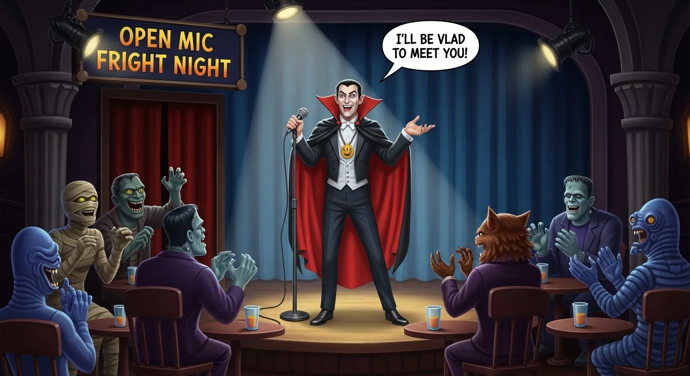 Funny Dracula Puns