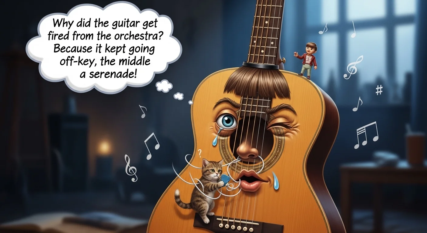 Guitar Stage & Performance Jokes