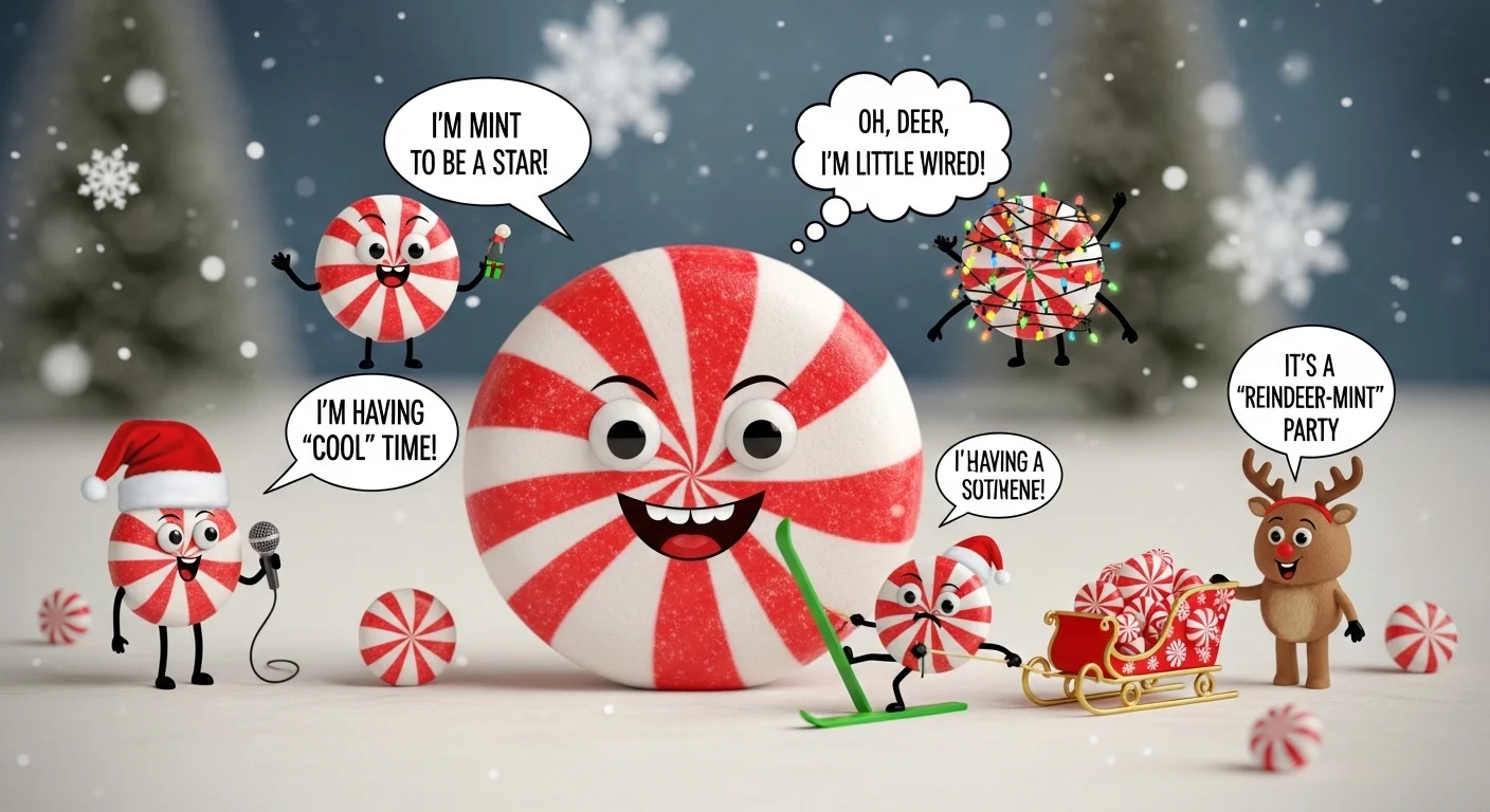 Peppermint Drink & Coffee Puns