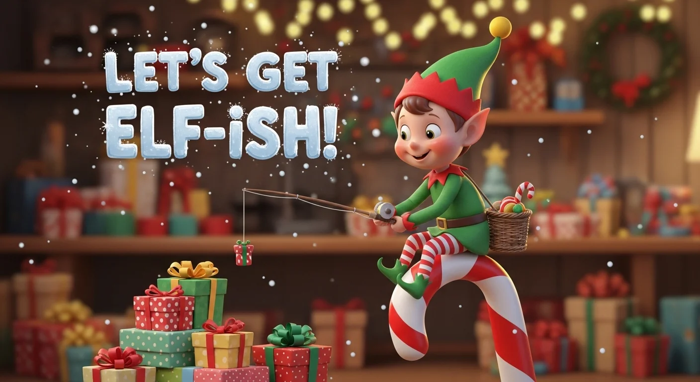 Santa & Elf Team Puns