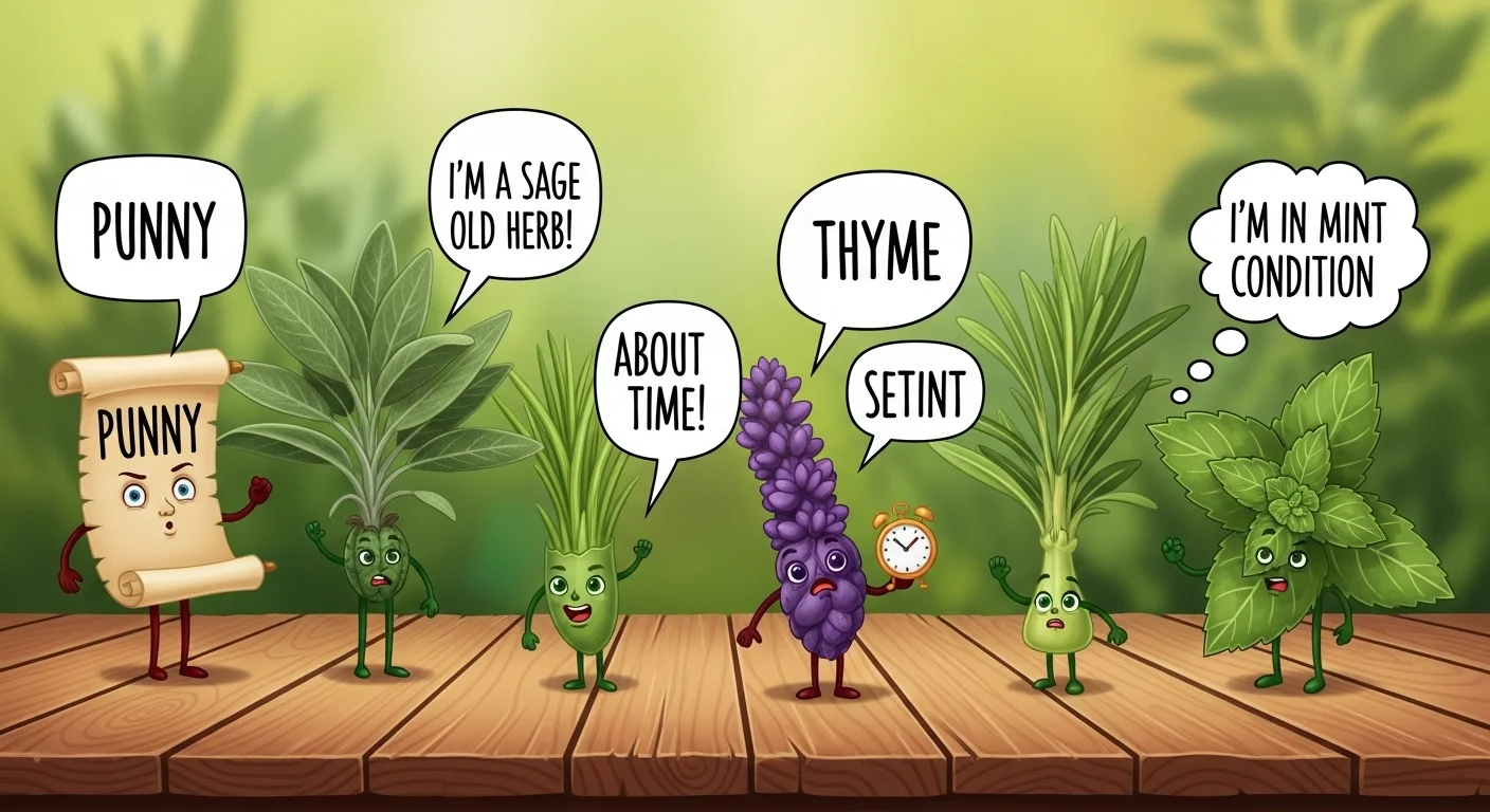 Slightly Savage Herb Humor