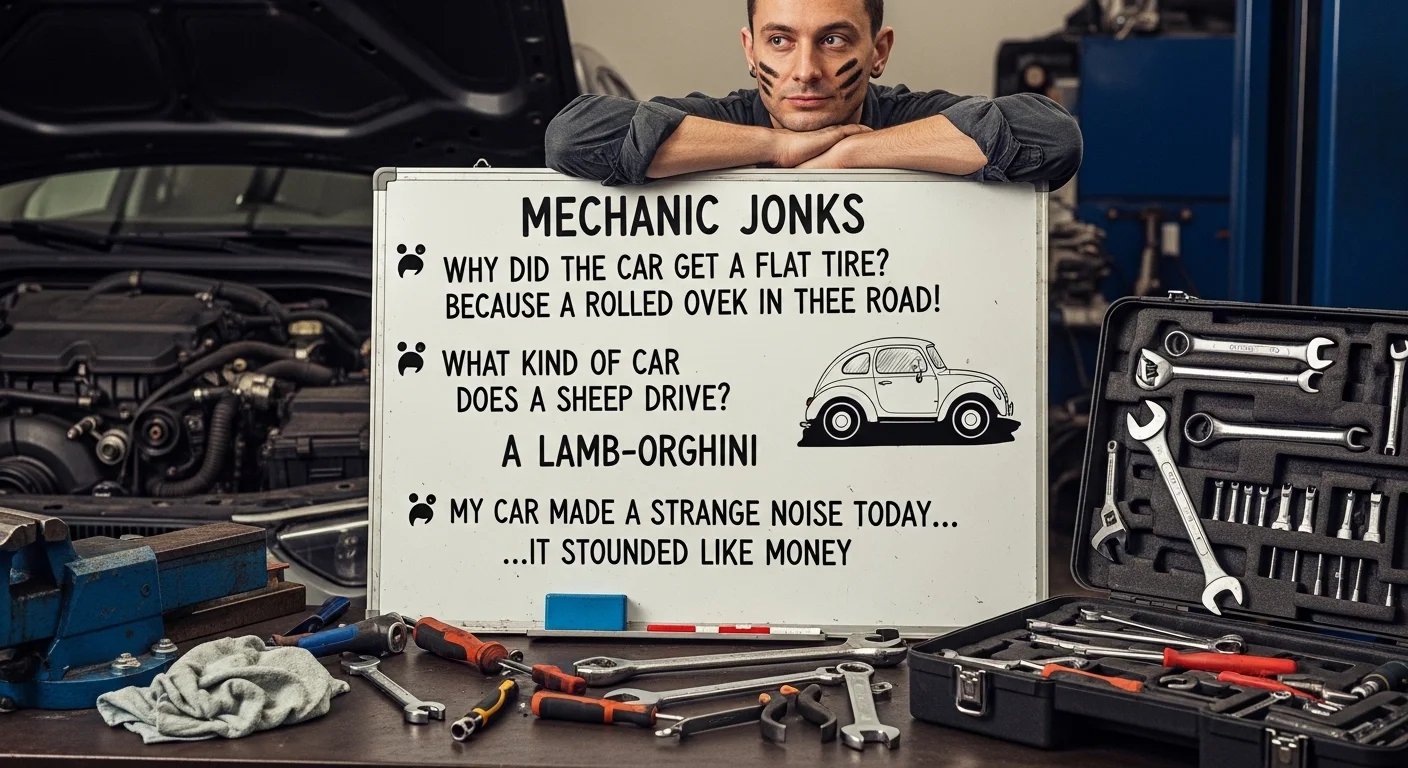 Slightly Savage Mechanic Humor