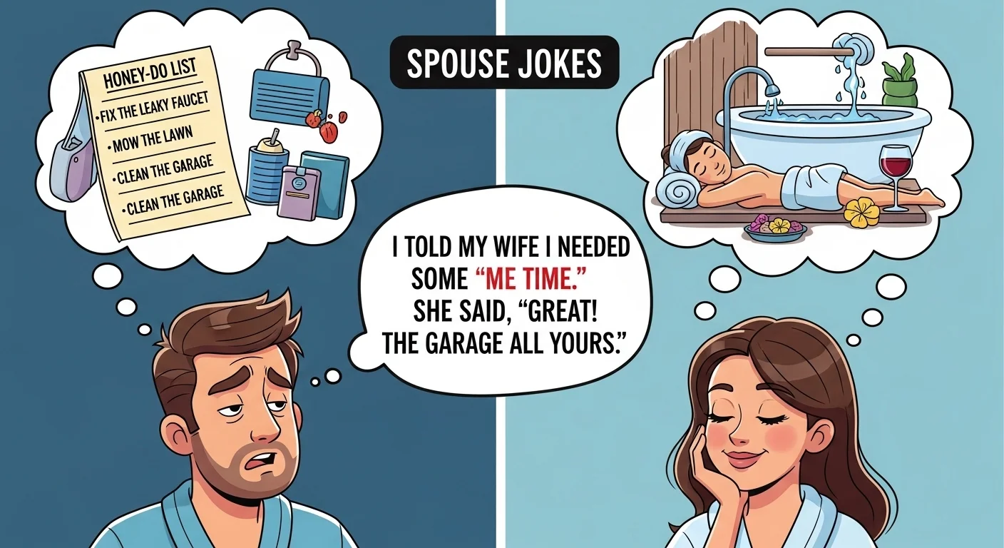 Spouse Caption Jokes