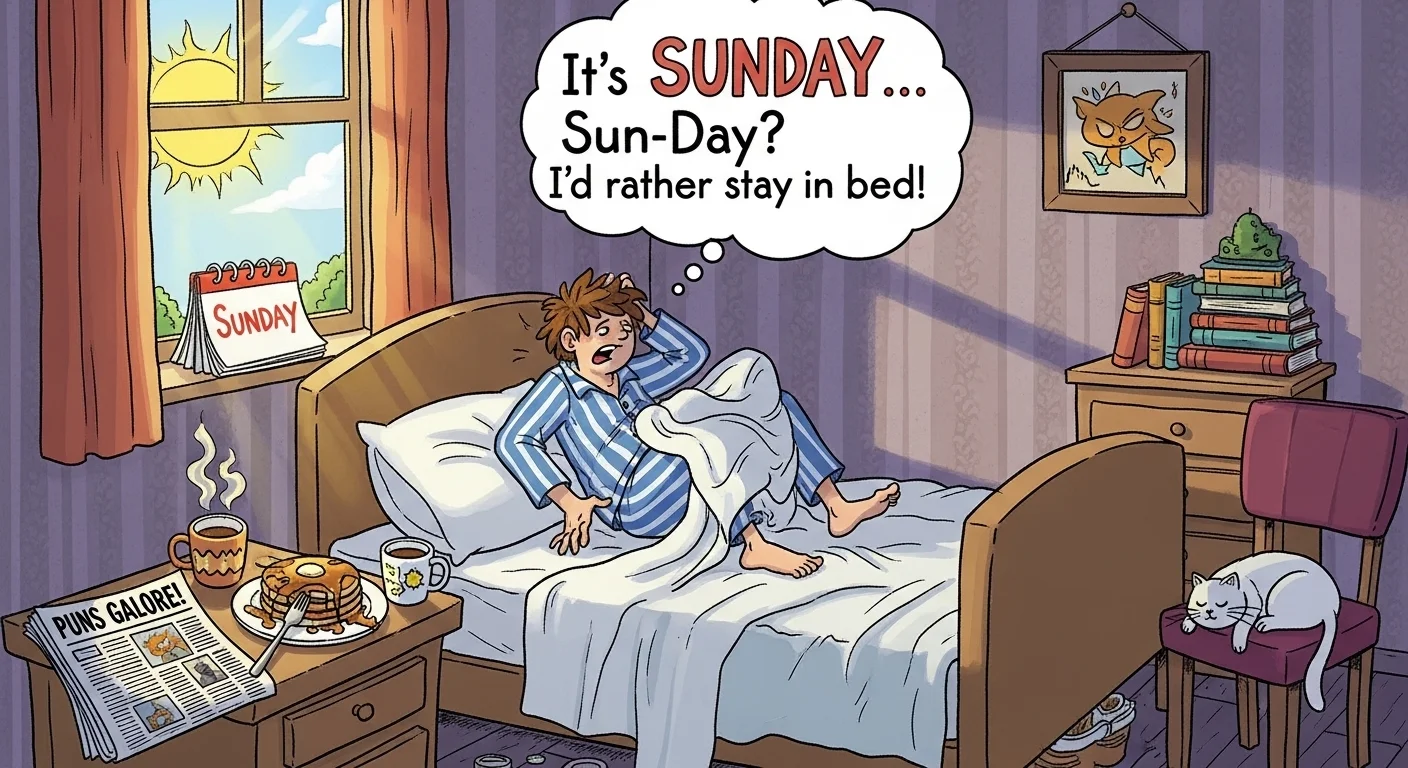 Sunday Night & Monday Eve Puns