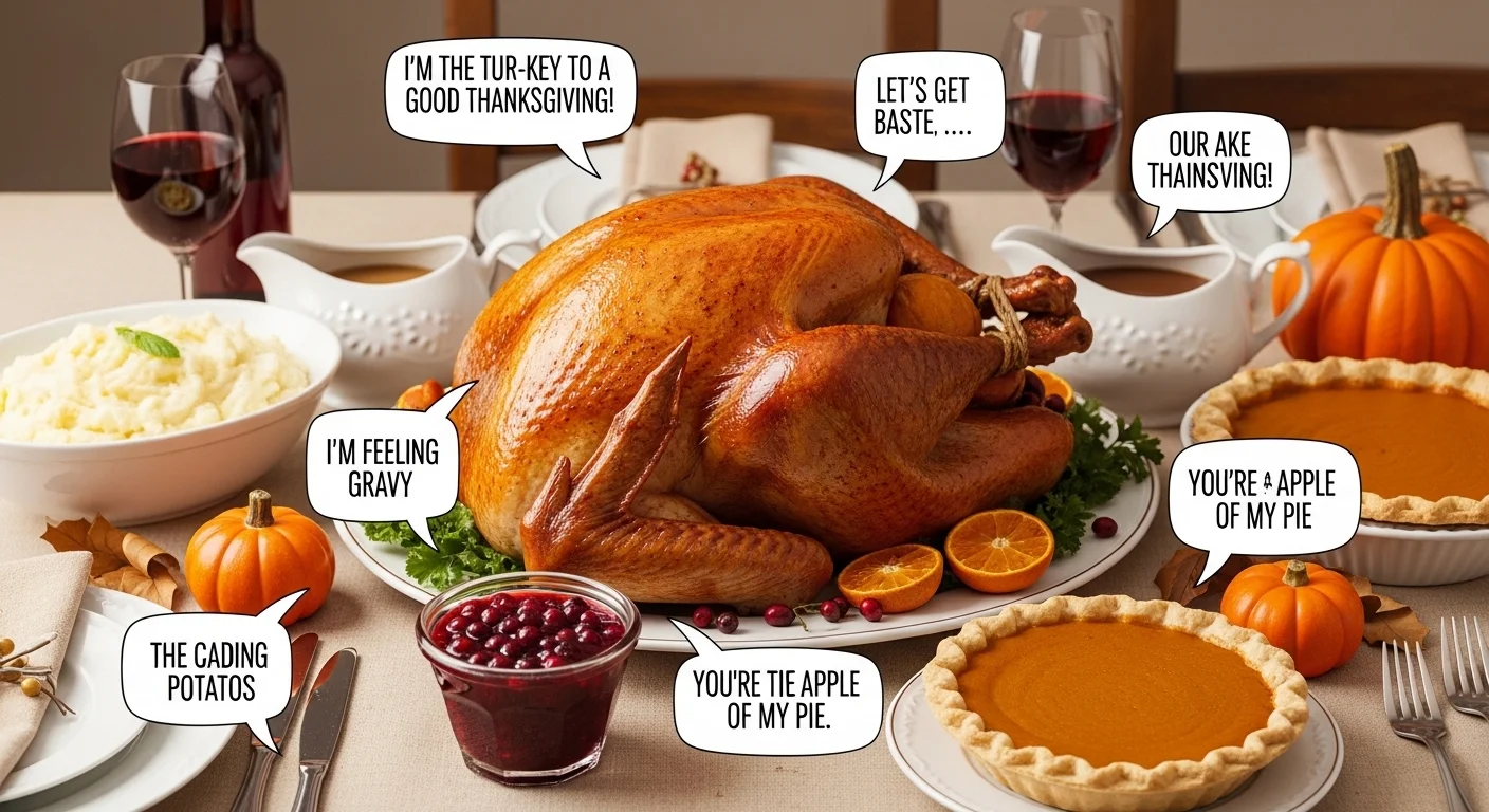 Turkey Thanksgiving Puns