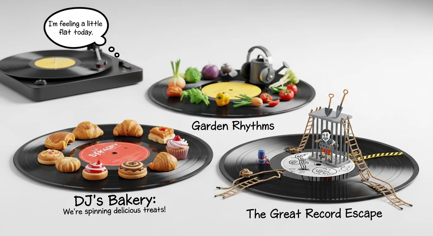 Vinyl Record Puns