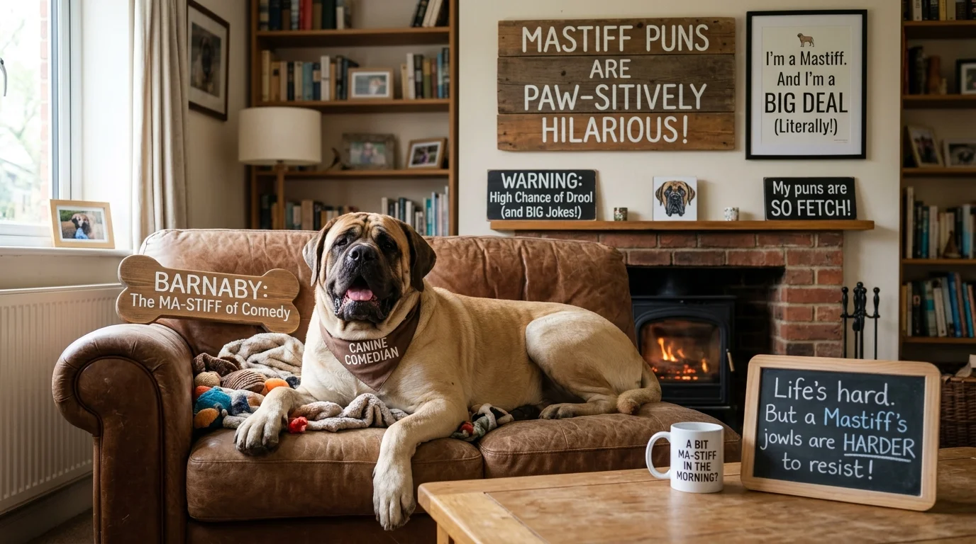 Big & Giant Mastiff Puns