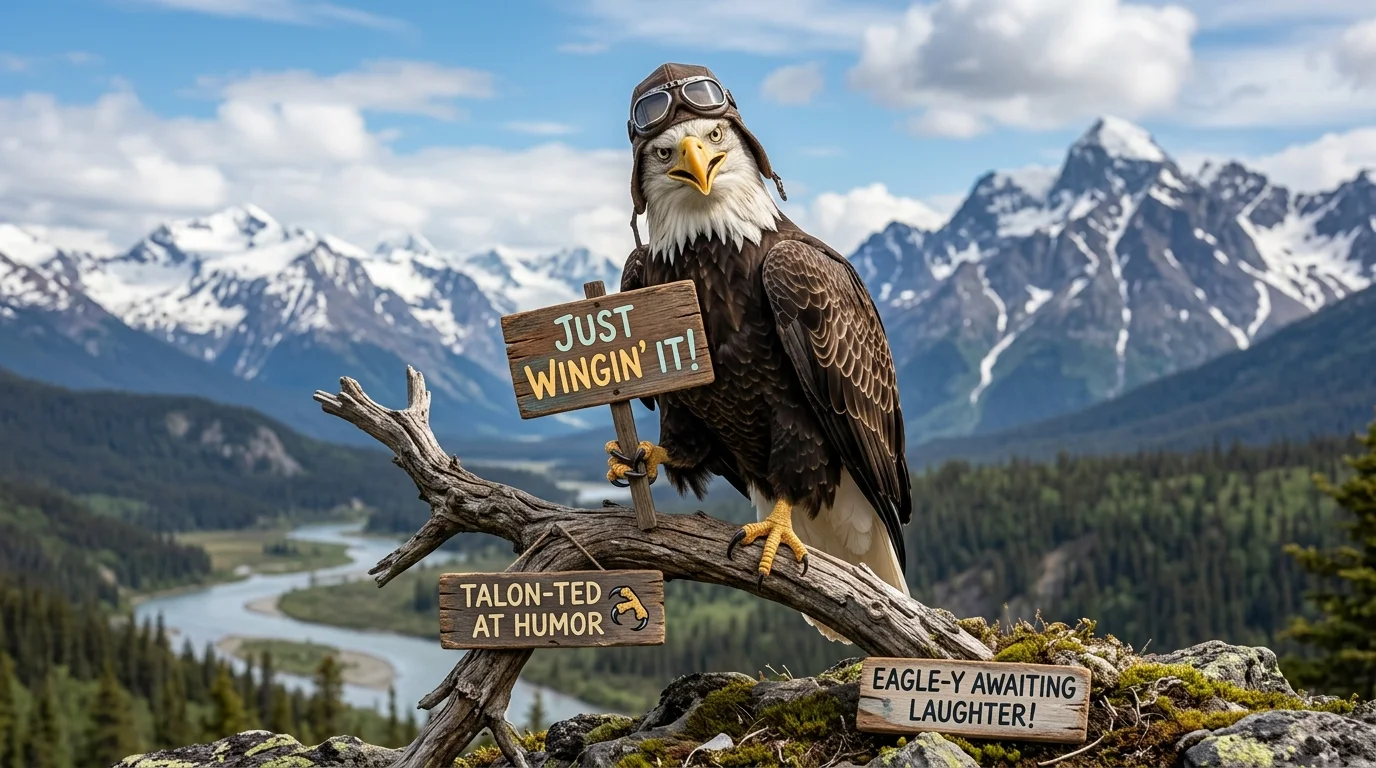 Cheesy Eagle Puns