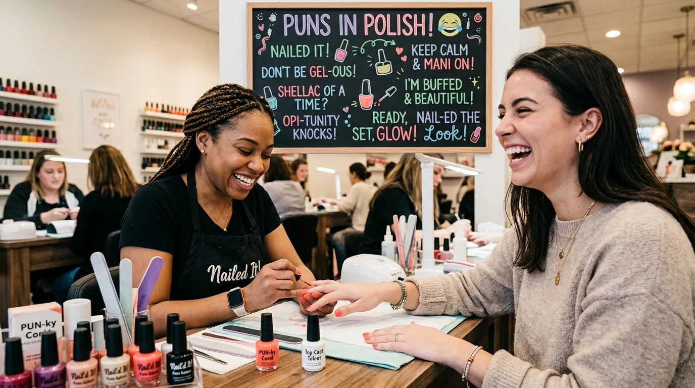Cheesy Nail Polish Puns