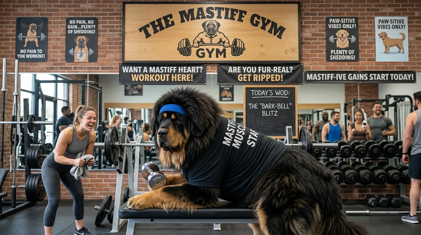Cheesy Tibetan Mastiff Puns