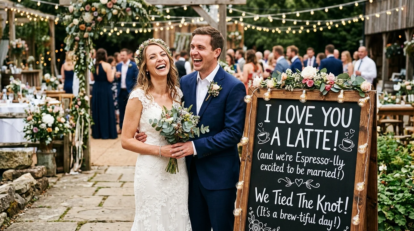 Cheesy Wedding Puns