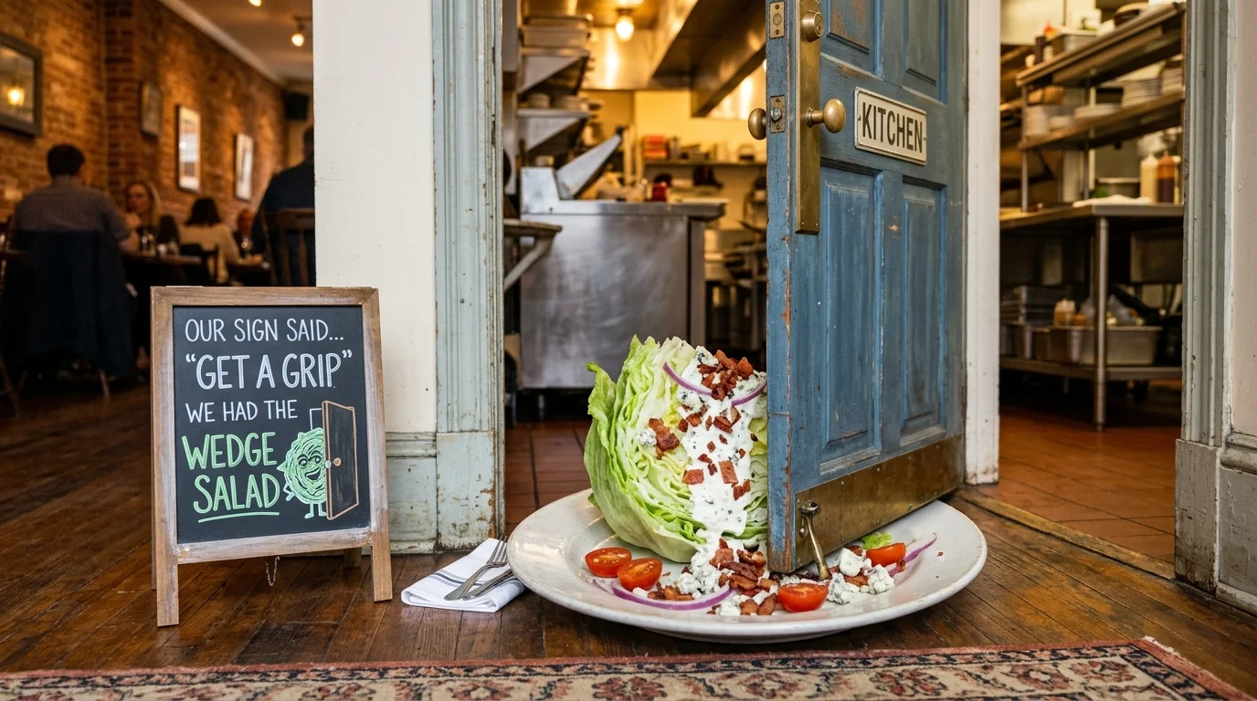 Cheesy Wedge Salad Puns