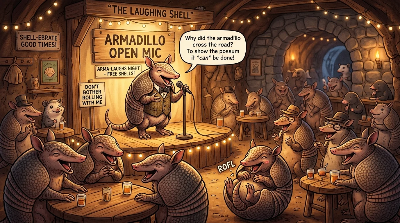 Classic Armadillo Jokes