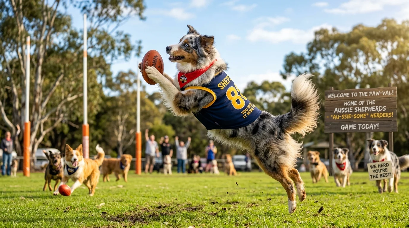 Classic Australian Shepherd Puns