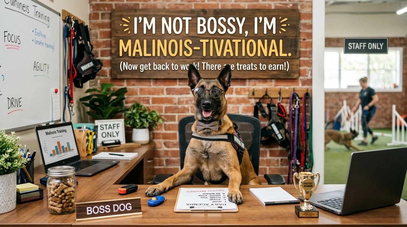 Classic Belgian Malinois Puns