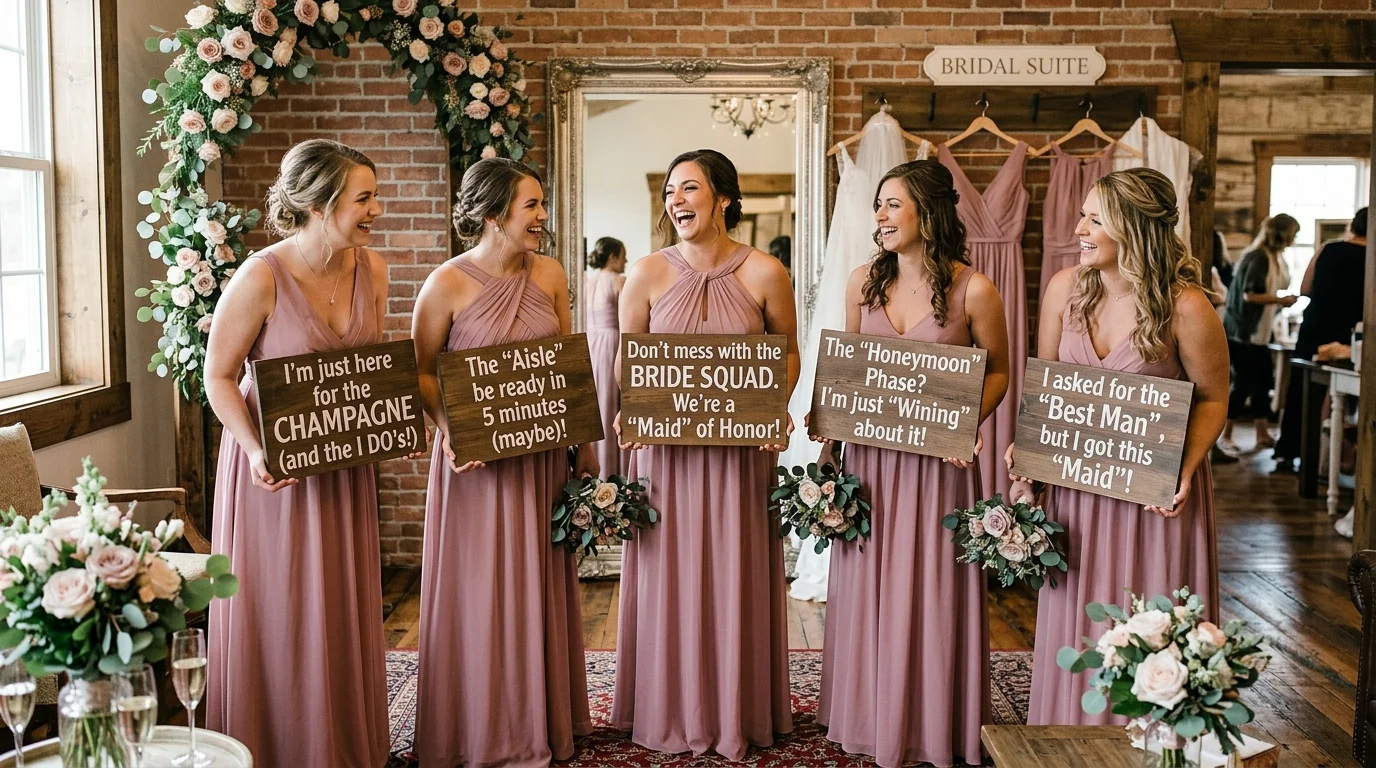 Classic Bridesmaids Puns
