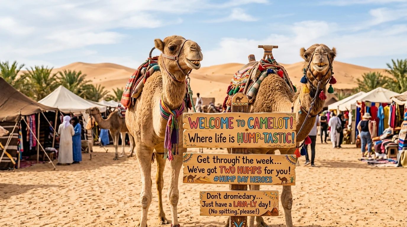 Classic Camel Puns