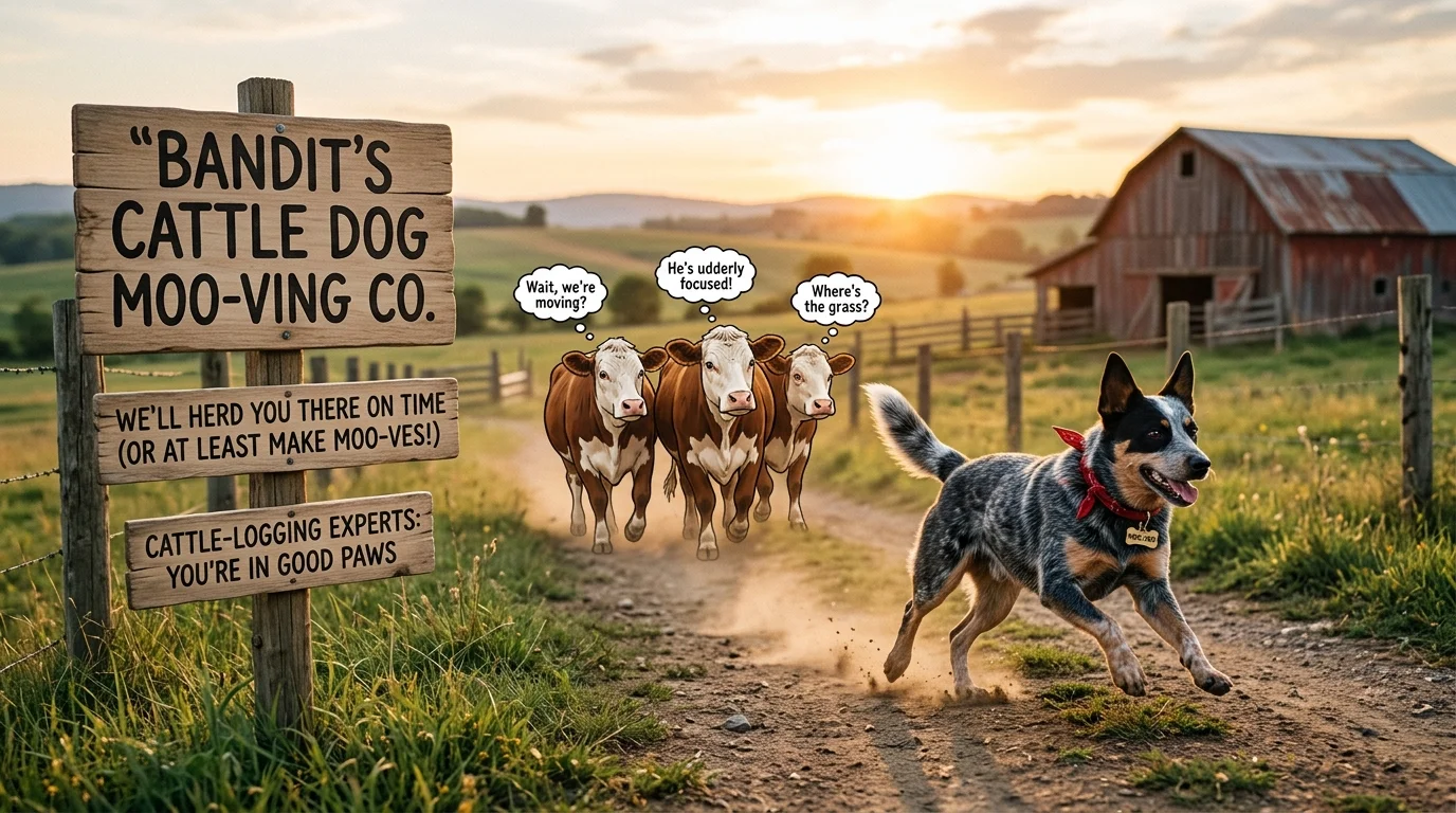 Classic Cattle Dog Puns