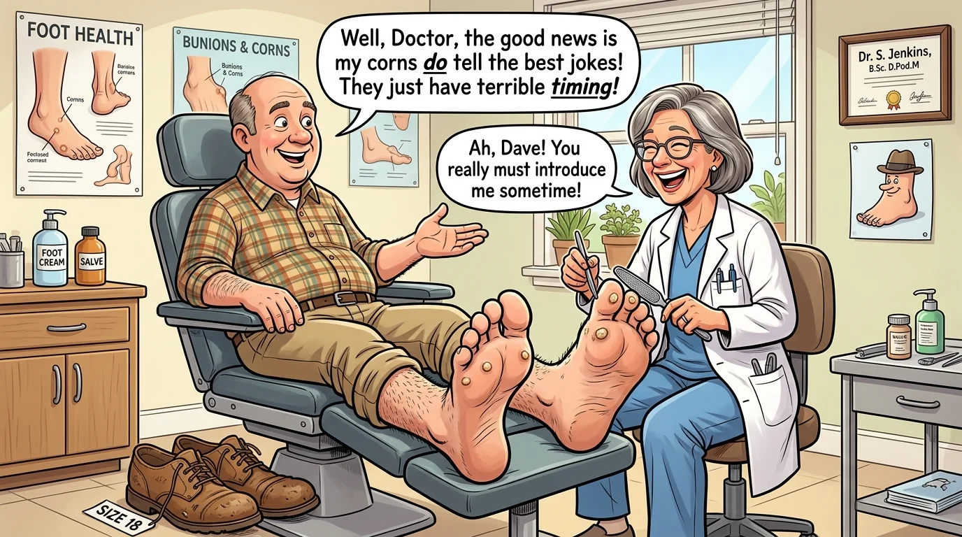 Classic Chiropodist Jokes