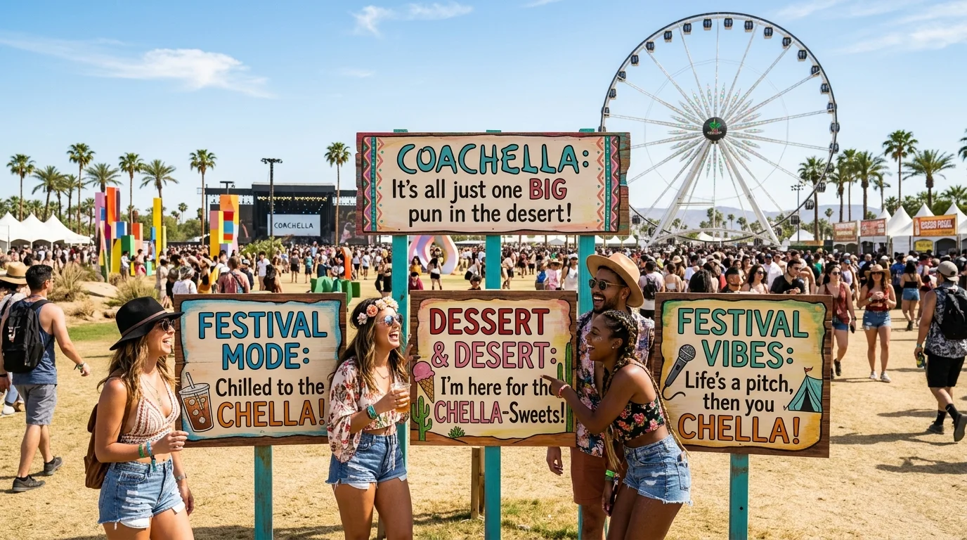 Classic Coachella Puns
