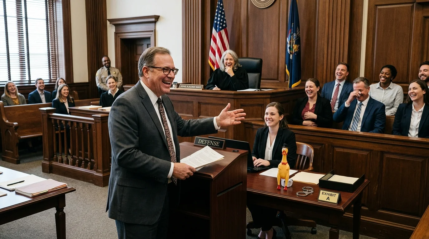 Classic Courtroom Jokes