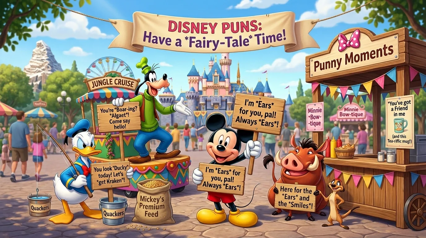 Classic Disney Puns