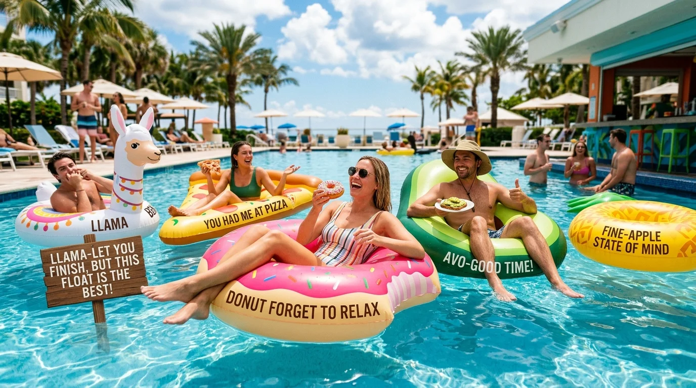 Classic Floatie Puns
