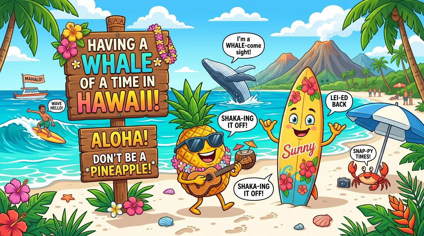 Classic Hawaii Puns