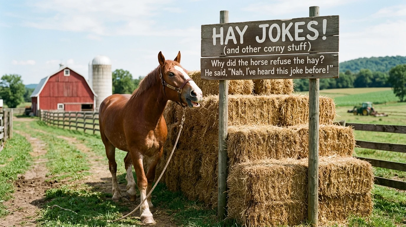 Classic Hay Jokes