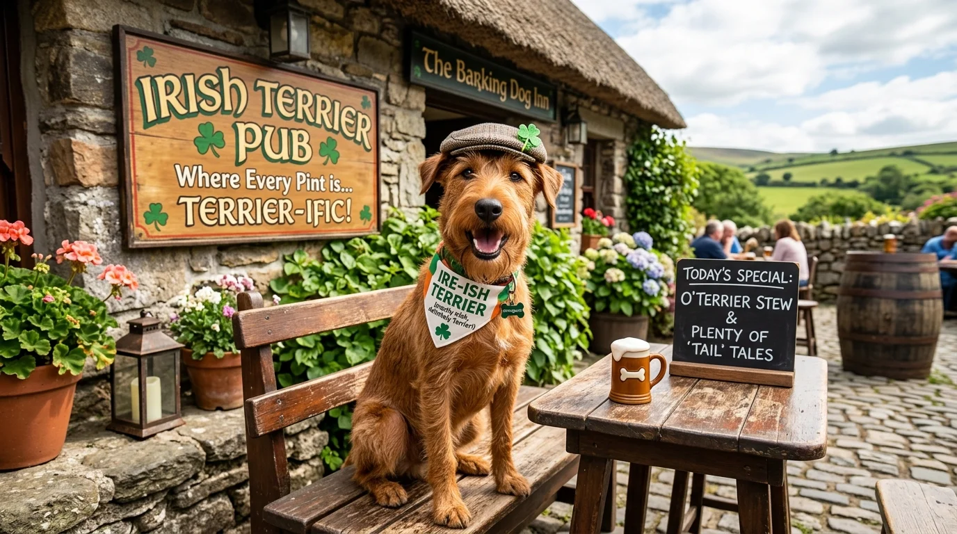 Classic Irish Terrier Puns