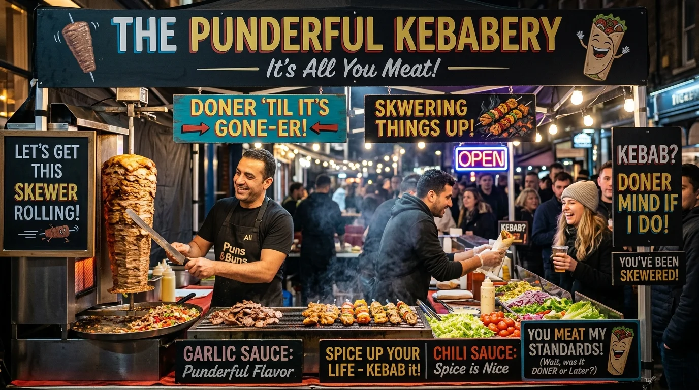 Classic Kebab Puns