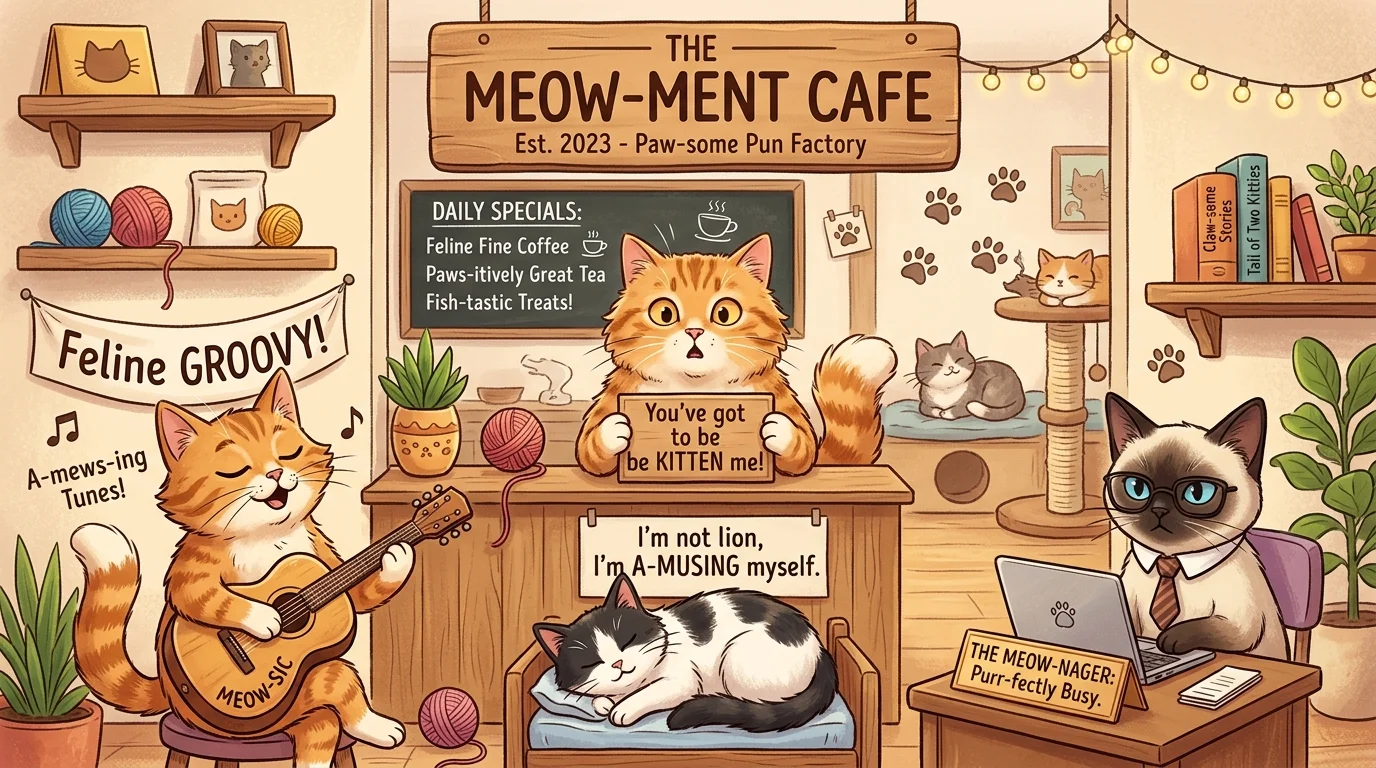 Classic Meow Puns