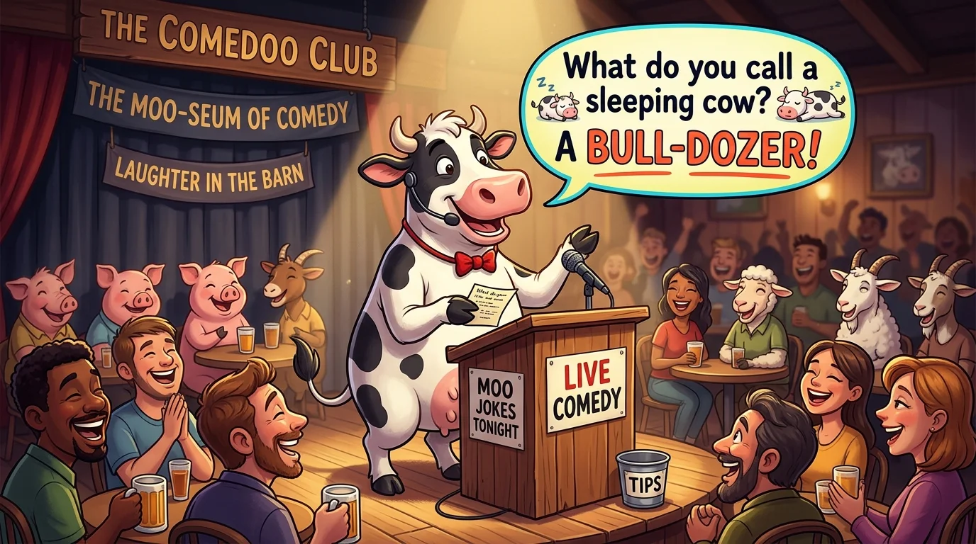 Classic Moo Jokes