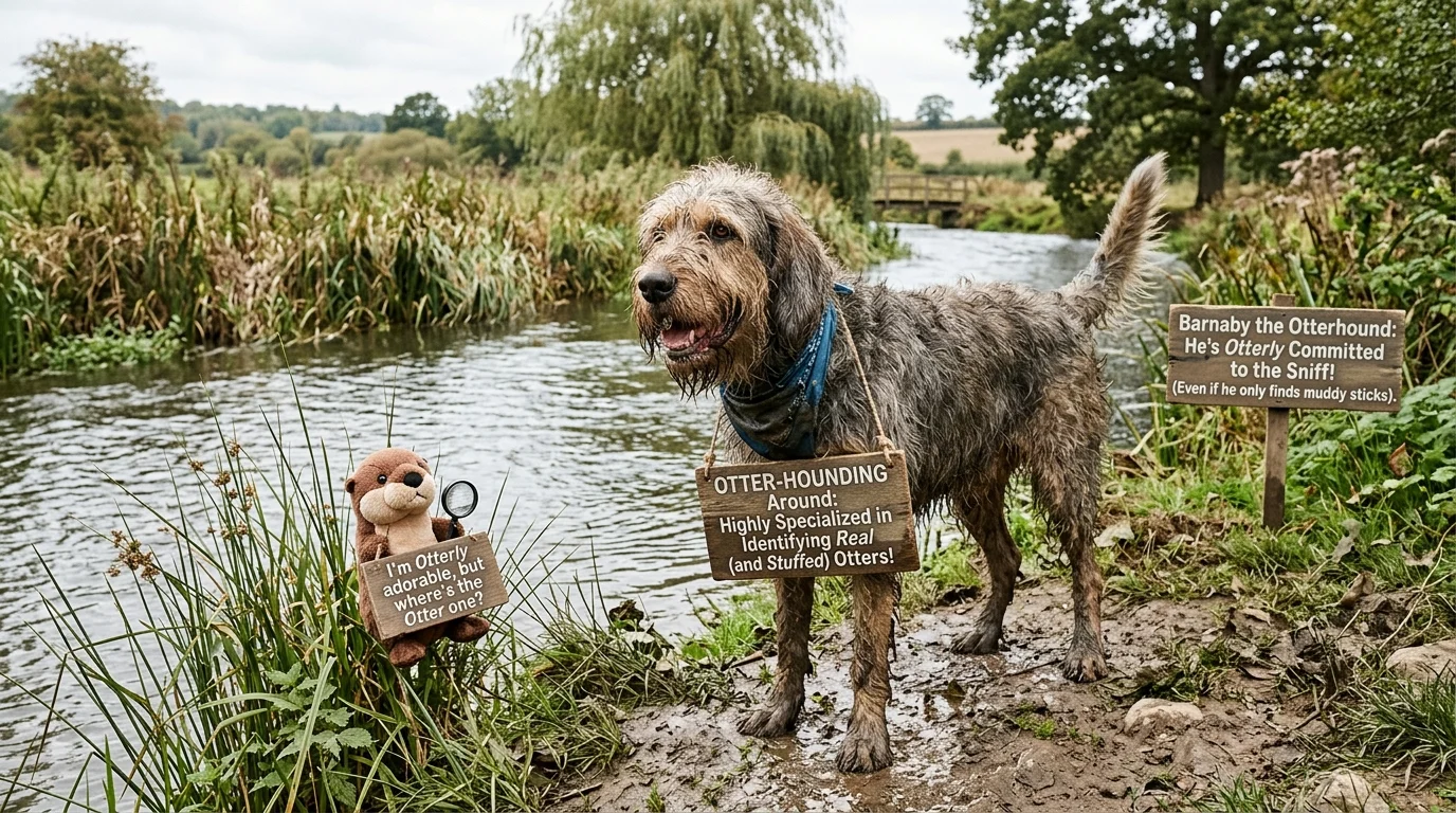 Classic Otterhound Puns