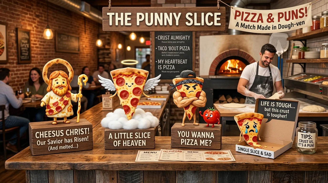 Classic Pizza Puns