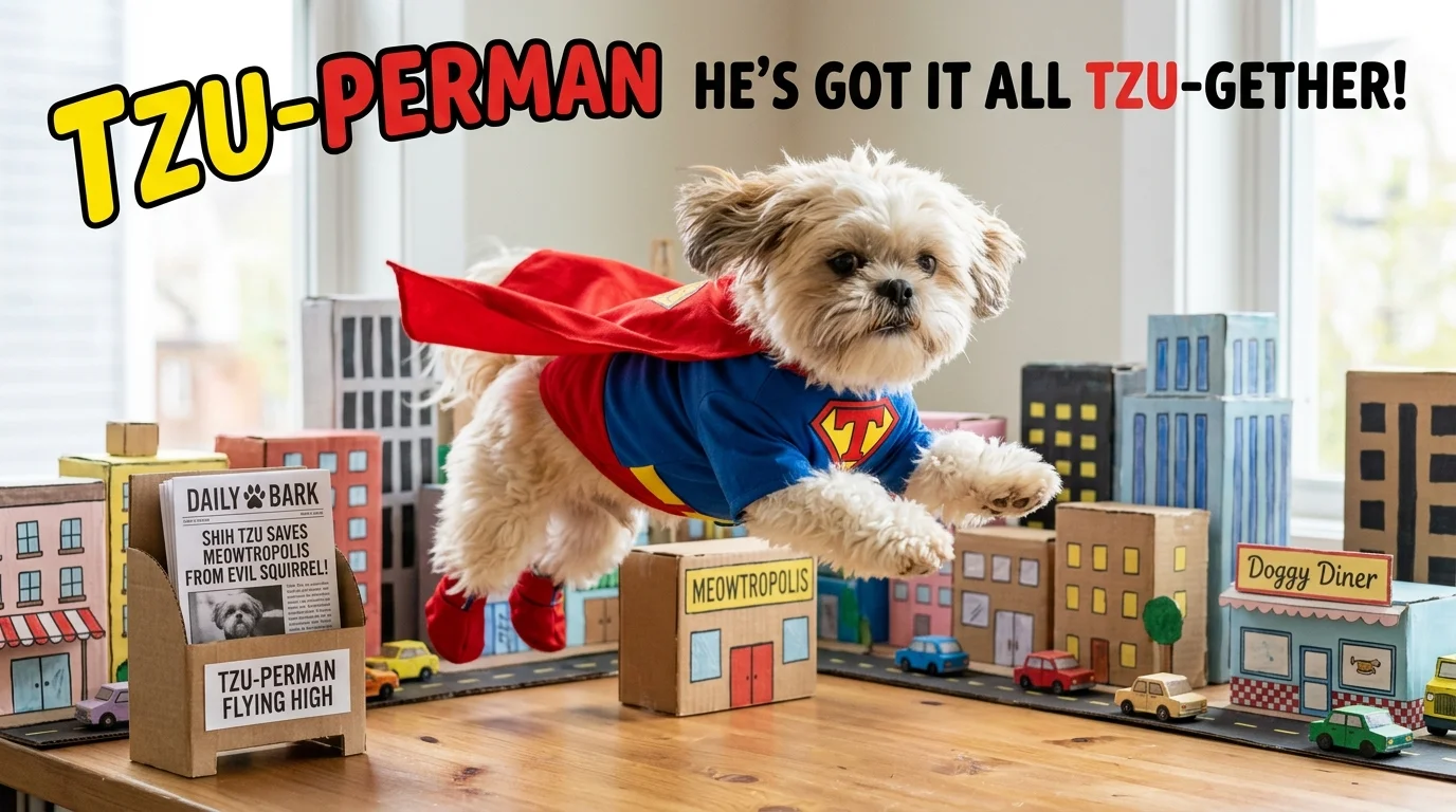 Classic Shih Tzu Puns