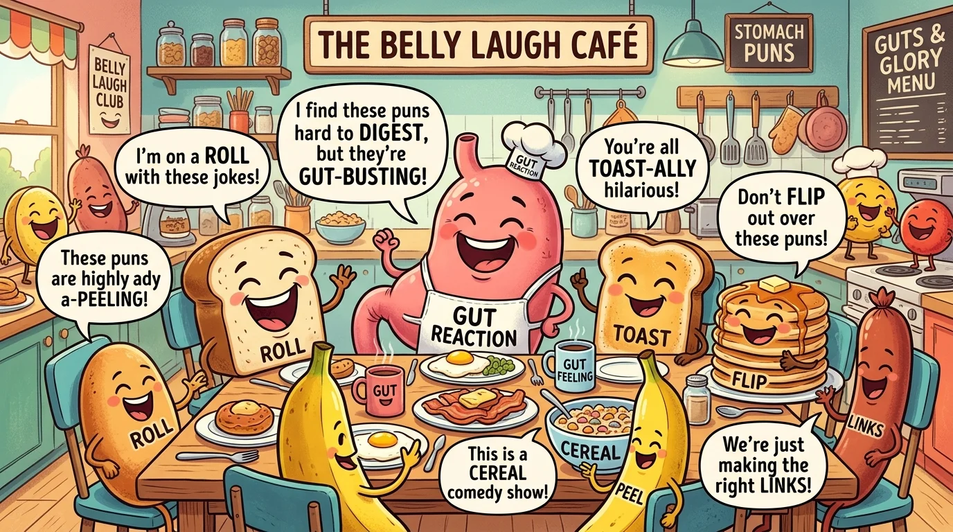 Classic Stomach Puns