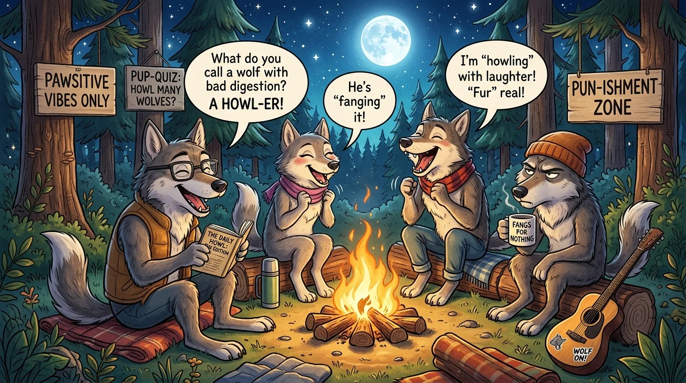 Classic Wolf Puns
