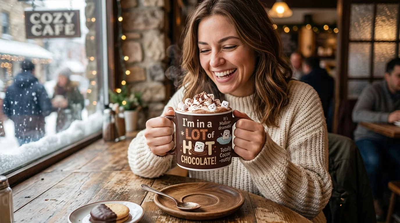 Cute Hot Chocolate Puns