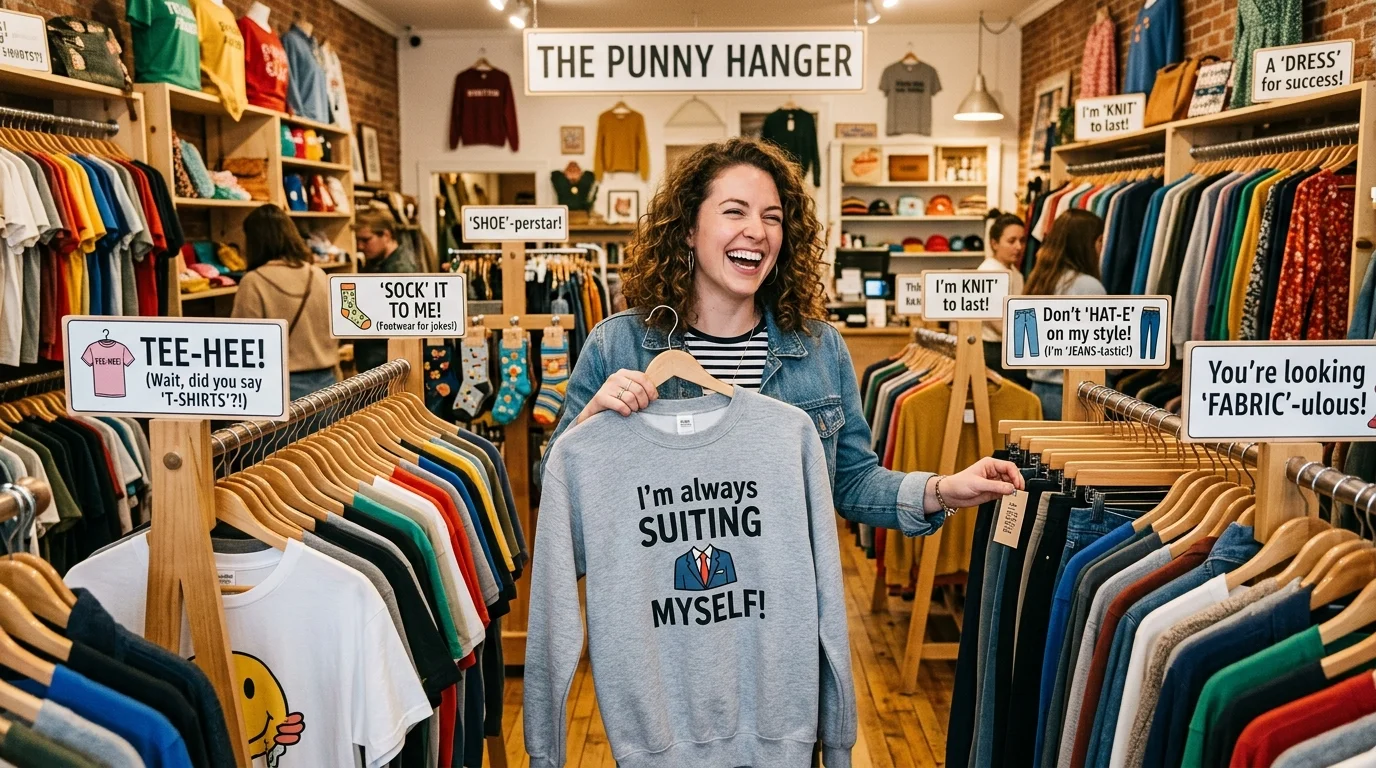 Flirty Clothes Puns