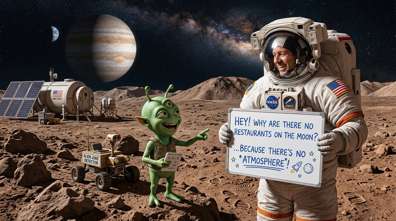 Flirty Space Jokes