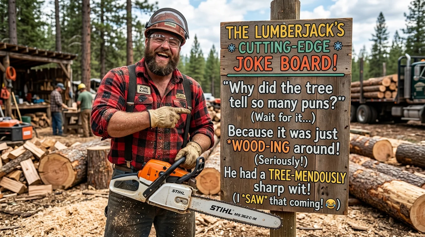 Funny Chainsaw Puns