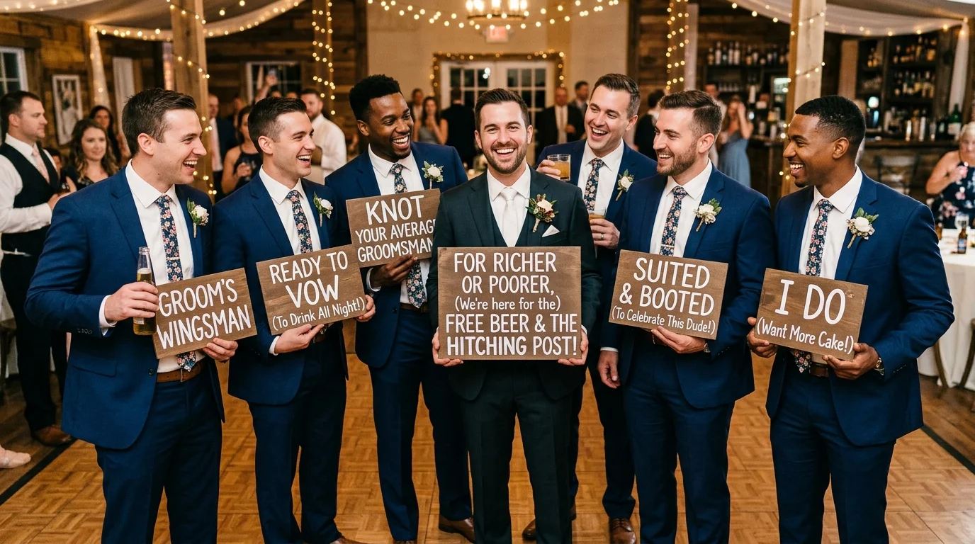 Funny Groomsman Puns