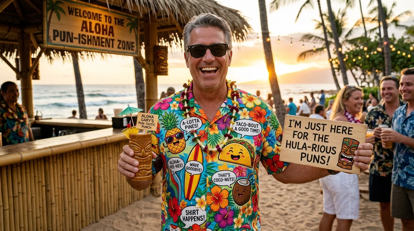 Funny Hawaiian Shirt Puns