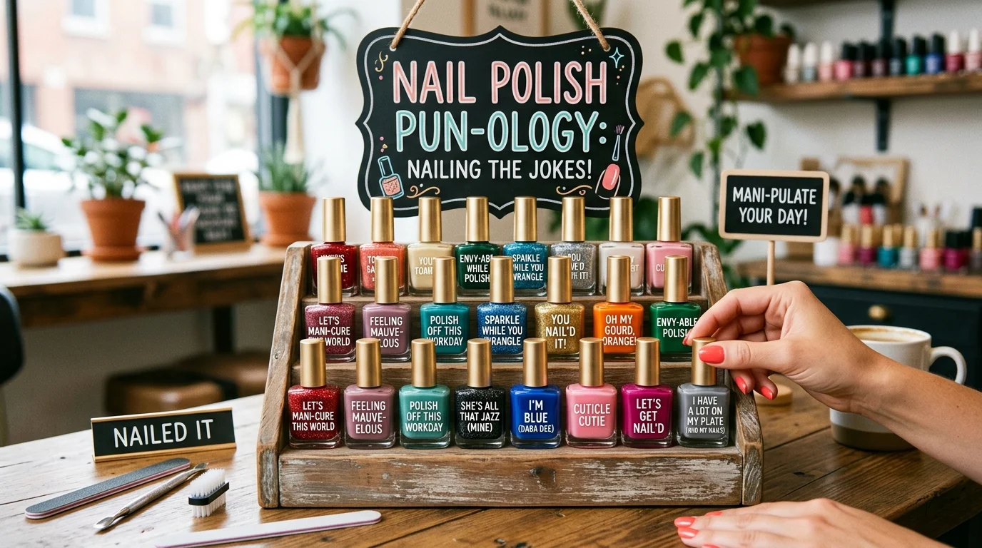 Funny Nail Polish Puns